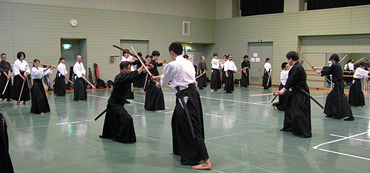 平成22年の居合道稽古 1
