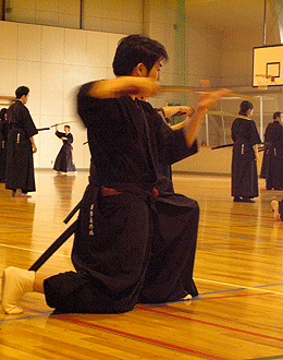 平成22年の居合道・剣術合宿 2