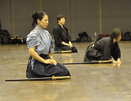 平成21年の居合道稽古 3