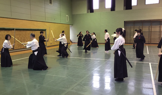 剣術の稽古