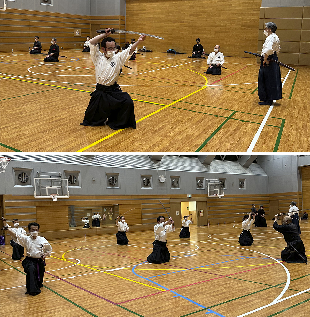 古武道の稽古