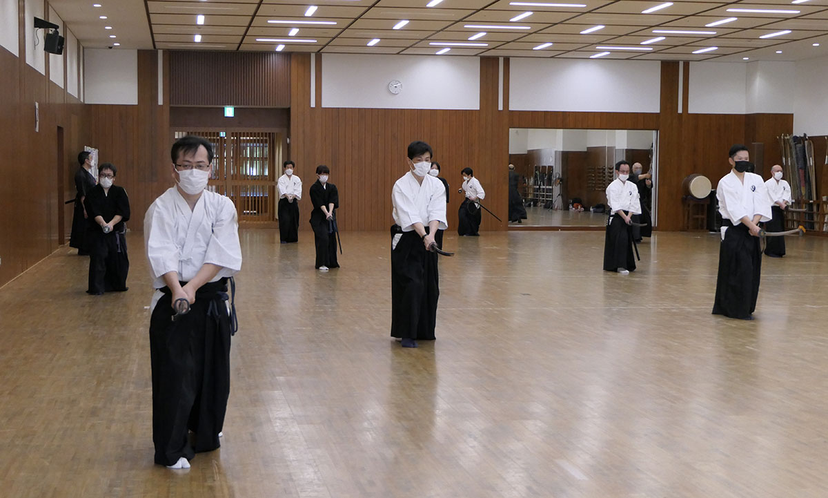 古武道の稽古